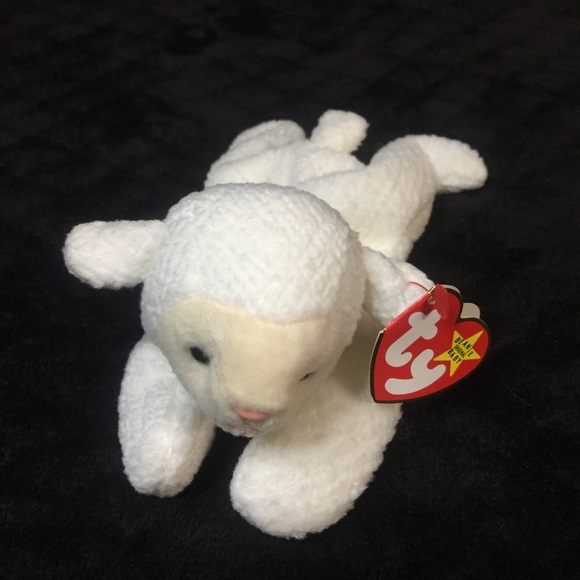 TY 1996 Fleece the Lamb - Picture 2 of 7